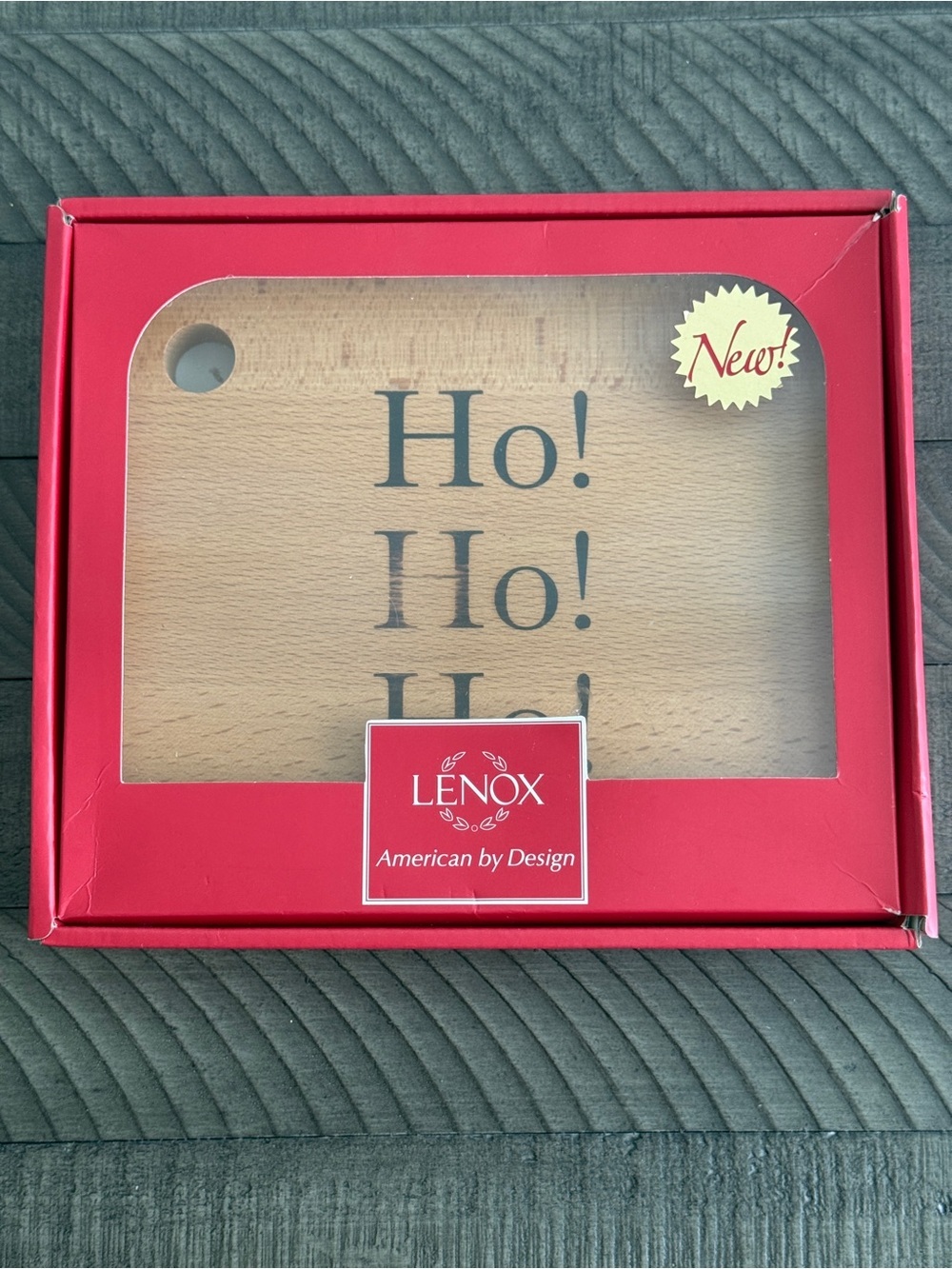 Lenox Holiday Cheese Board Ho! Ho! Ho! - Christmas 🎄 Holidays